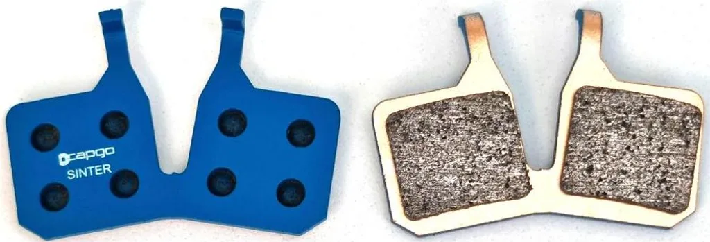 Plaquettes de frein pour VTT Magura MT5 capgo BL32 en métal fritté rouge