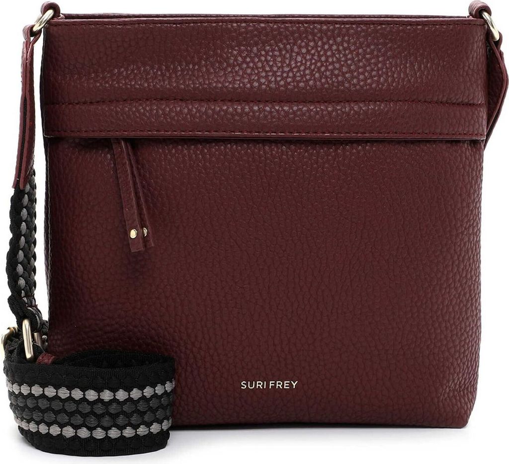 SURI FREY Umhängetasche Cory Crossbody Bag Darkwine weinrot