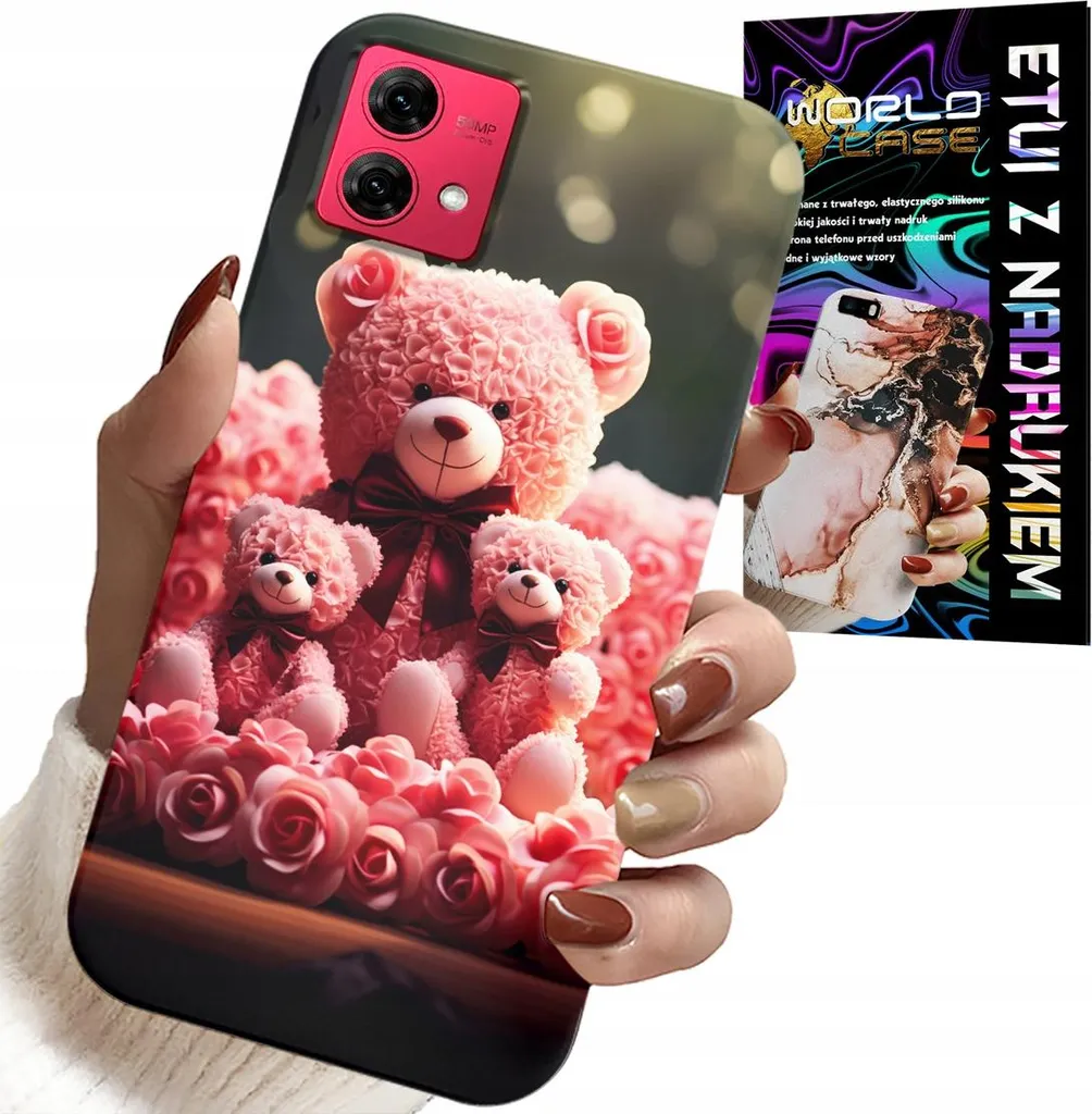 Custodia Motorola Edge 40 Neo Rose Bowl Family Gift Folio in Pelle