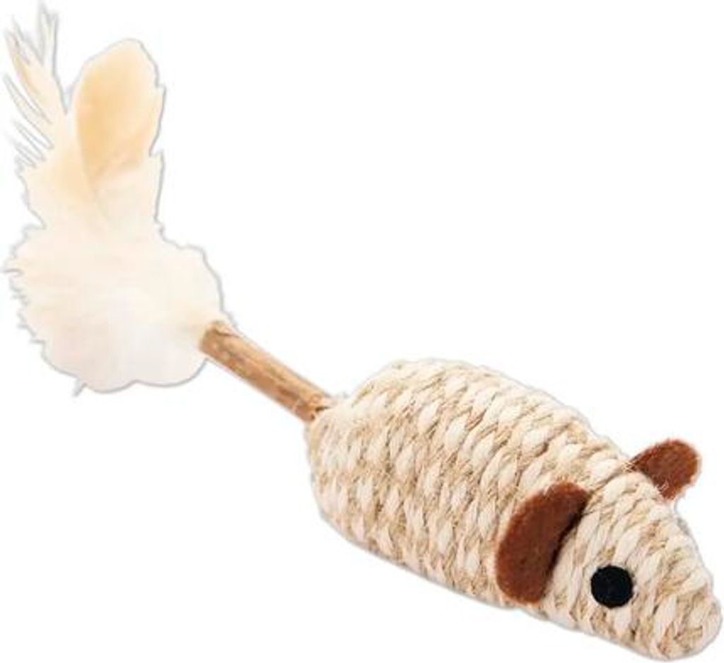 Jouet pour chats Beeztees Catnip Matatabi souris 12 cm Image du produit 