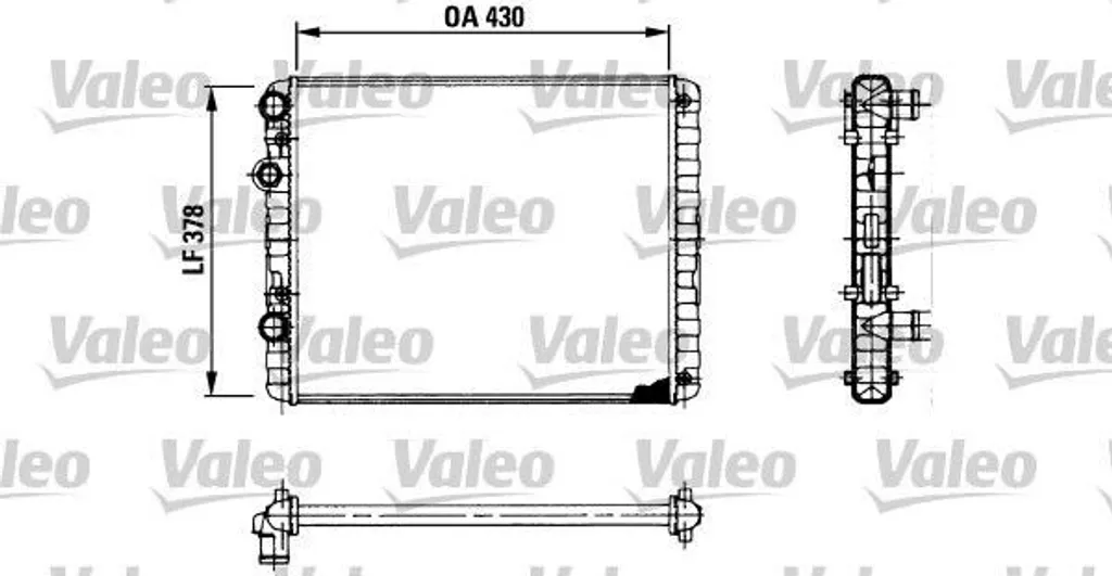 Remplacer votre Radiateur Moteur Valeo 730956 pour Seat Ibiza et Polo