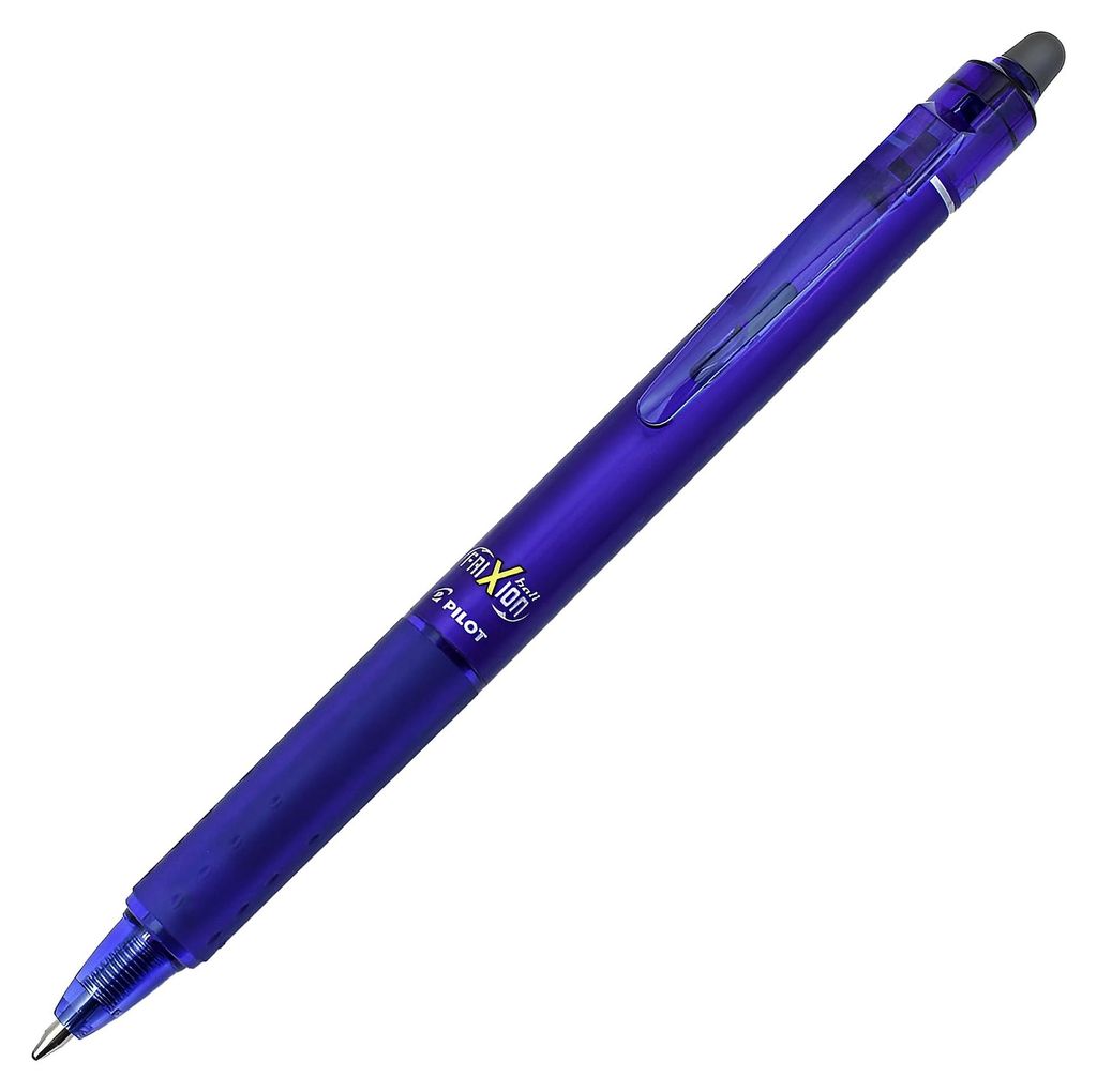 Pilot BLRT-FR7-L vulpen, FriXion Clicker - 0,4 mm, blauw, Productafbeelding 