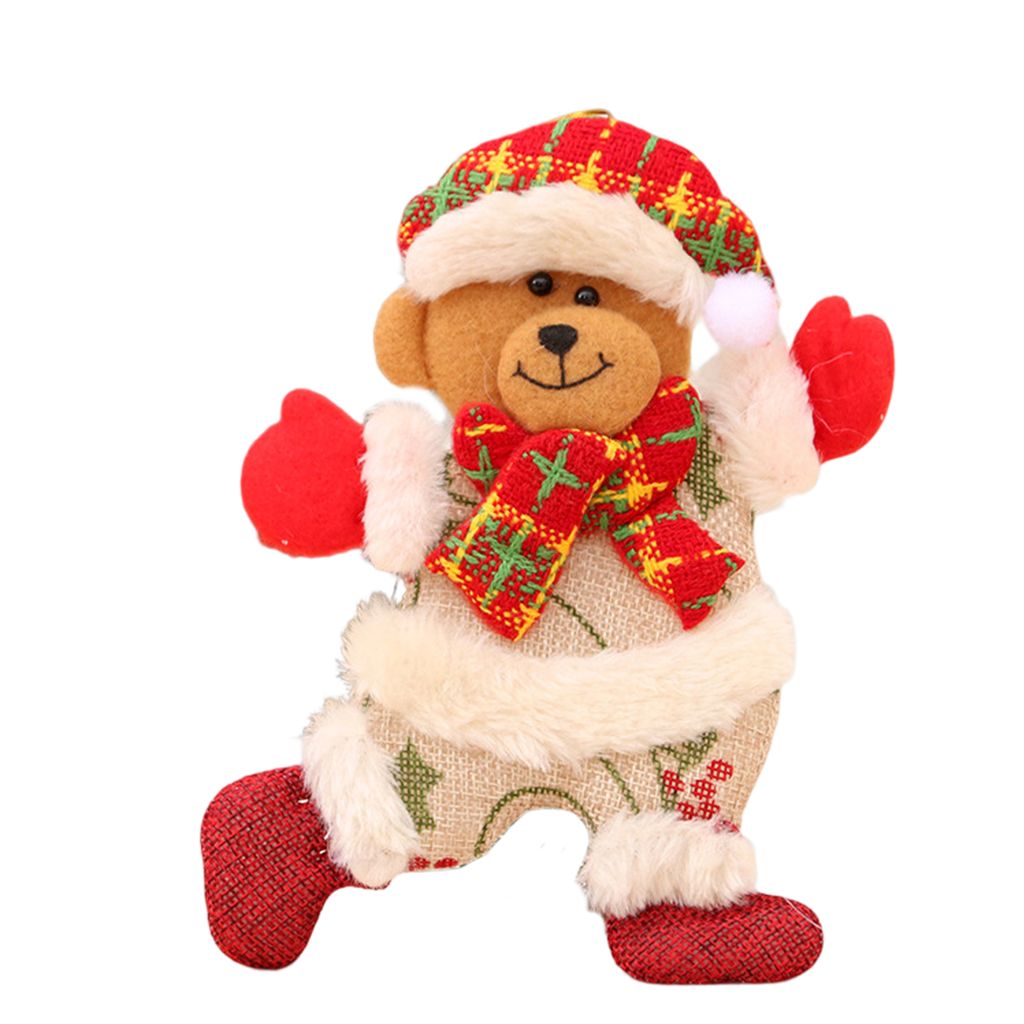 Hängendes Ornament, superweich, bezauberndes Aussehen, Lanyard-Design, fusselfrei, lichtbeständig, dekoratives Tuch, kleiner Anhänger, Plüschpu...