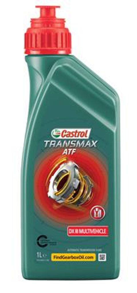 CASTROL ATF III Automatikgetriebeöl Teilsynthetiköl Rot 1L Produktbild 