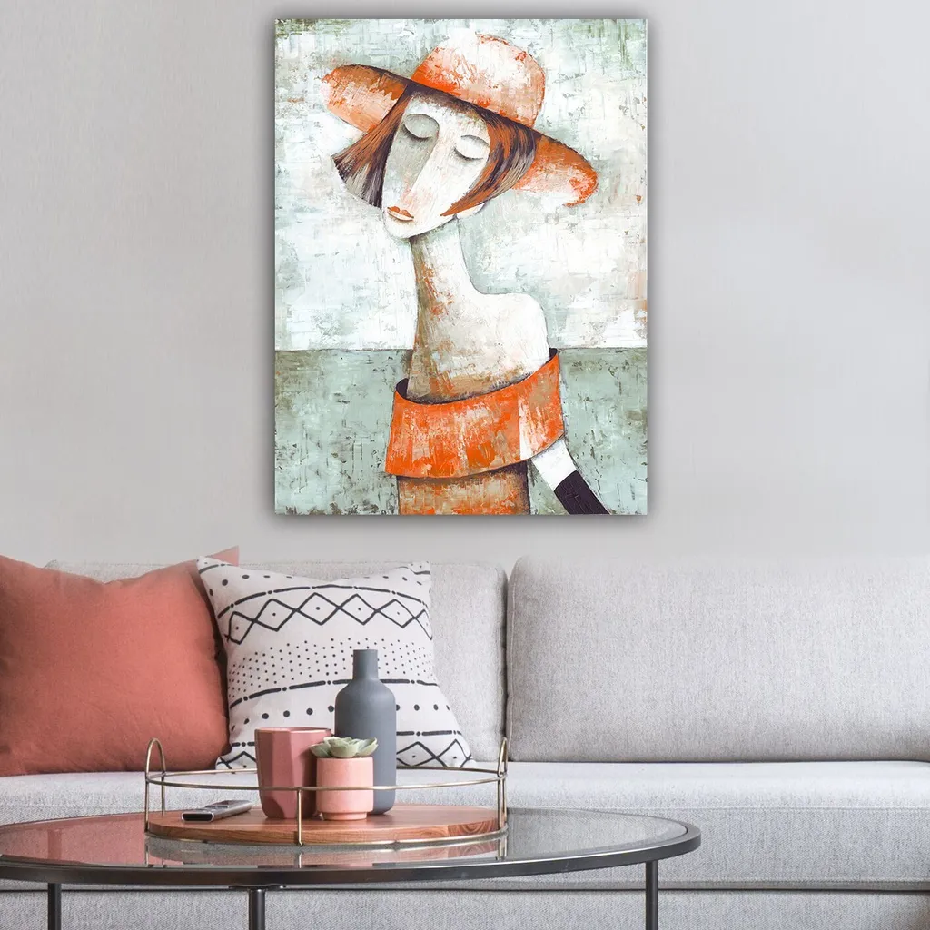 Art Mural Wallity 100% Canvas 70x100 cm - Couleurs Vives et Durables