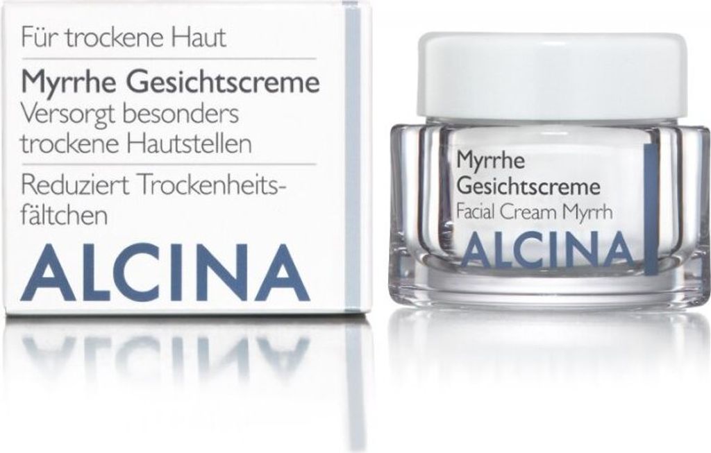 Alcina Myrrhe Facial Cream Myrrh Regenerative Anti-wrinkle Cream 100 Ml