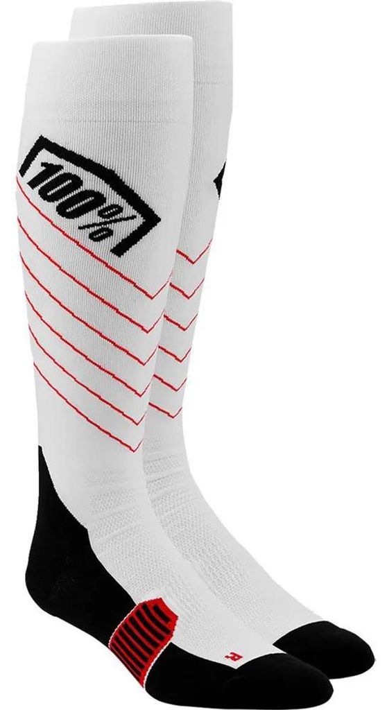 100percent Hi Side Lange Socken Weiß EU 42-46 Weiß EU 42-46
