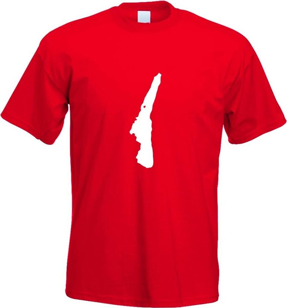 Kiwistar - T-Shirt - rot - Starnberger See - Deutschland Motiv Bedruckt Funshirt Design Print - mit Motiv Bedruckt - Funshirt Design - Sport - Frei...