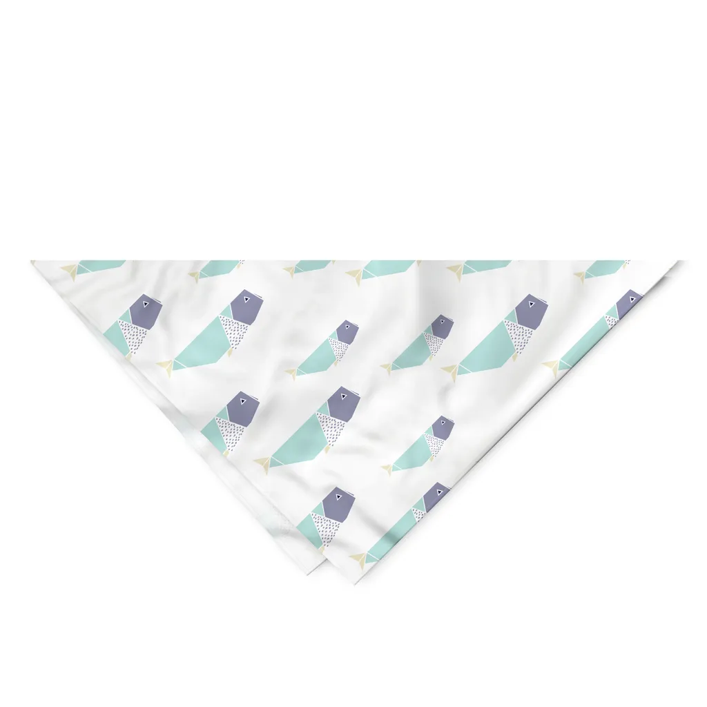 Bandana Design ABAKUHAUS 55x55 Balena Origami - Stile Unico Pet - 2