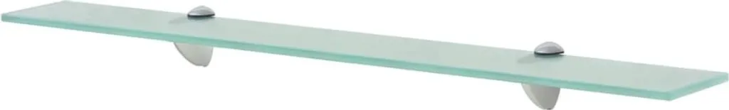 Étagère flottante robuste en verre de 8 mm avec bords polis 70x10 cm
