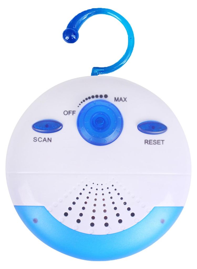 Tragbares FM-Duschradio mit eingebautem Lautsprecher und Hochleistungsantenne. Batteriebetriebenes, kompaktes, wasserdichtes Mini-Radio mit Saugnä...
