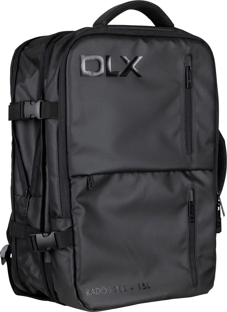 Sac à dos Léger Rados DLX Trespass 20L Noir : Fini le Mal de Dos !