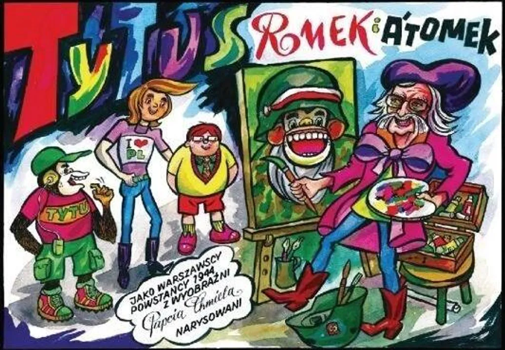 Livre Tytus Romek A'Tomek Édition Cartonnée Illustrée de Collection