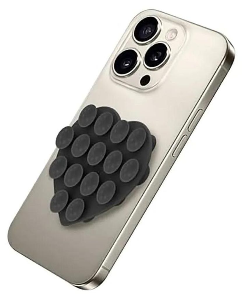 Celly Heart Suction Smartphone-halterung Durchsichtig Durchsichtig One Size