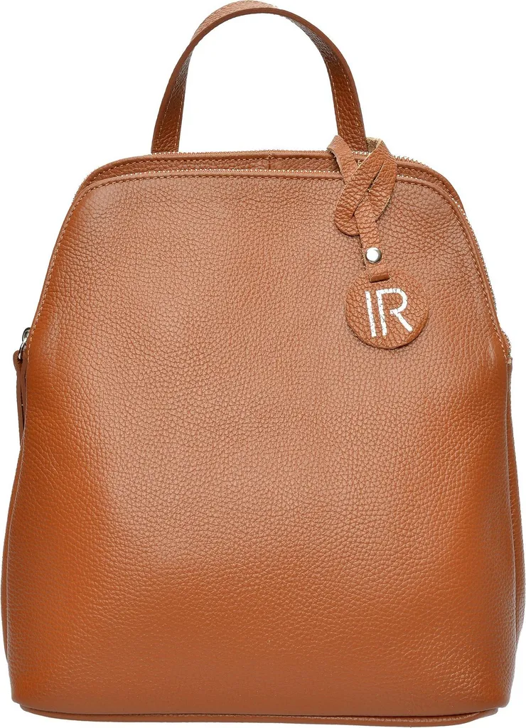 Sac à dos Isabella Rhea AW25 IR 1970 en cuir coloris Cognac élégant