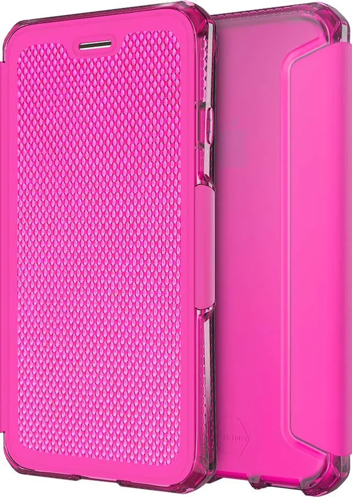 Itskins, Custodia per iPhone SE 2020 / 8 / 7 / 6S / 6 Folio rinforzata Spectra, Rosa