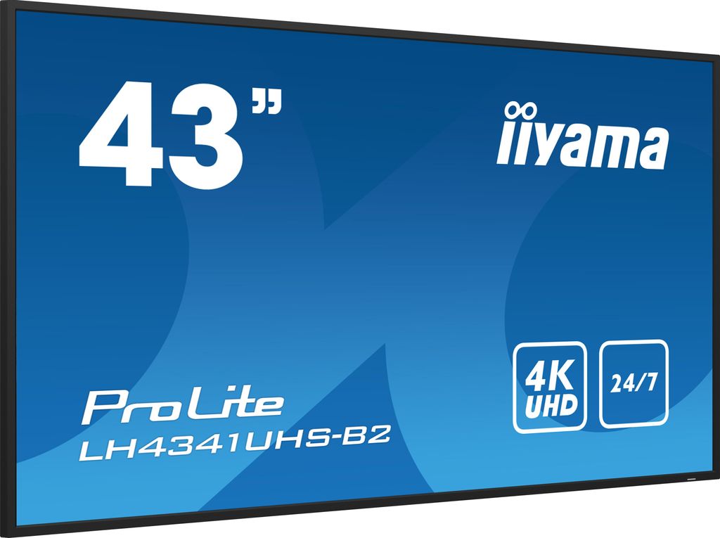 iiyama LH4341UHS-B2, 108 cm (42.5"), LCD, 3840 x 2160 Produktbild 