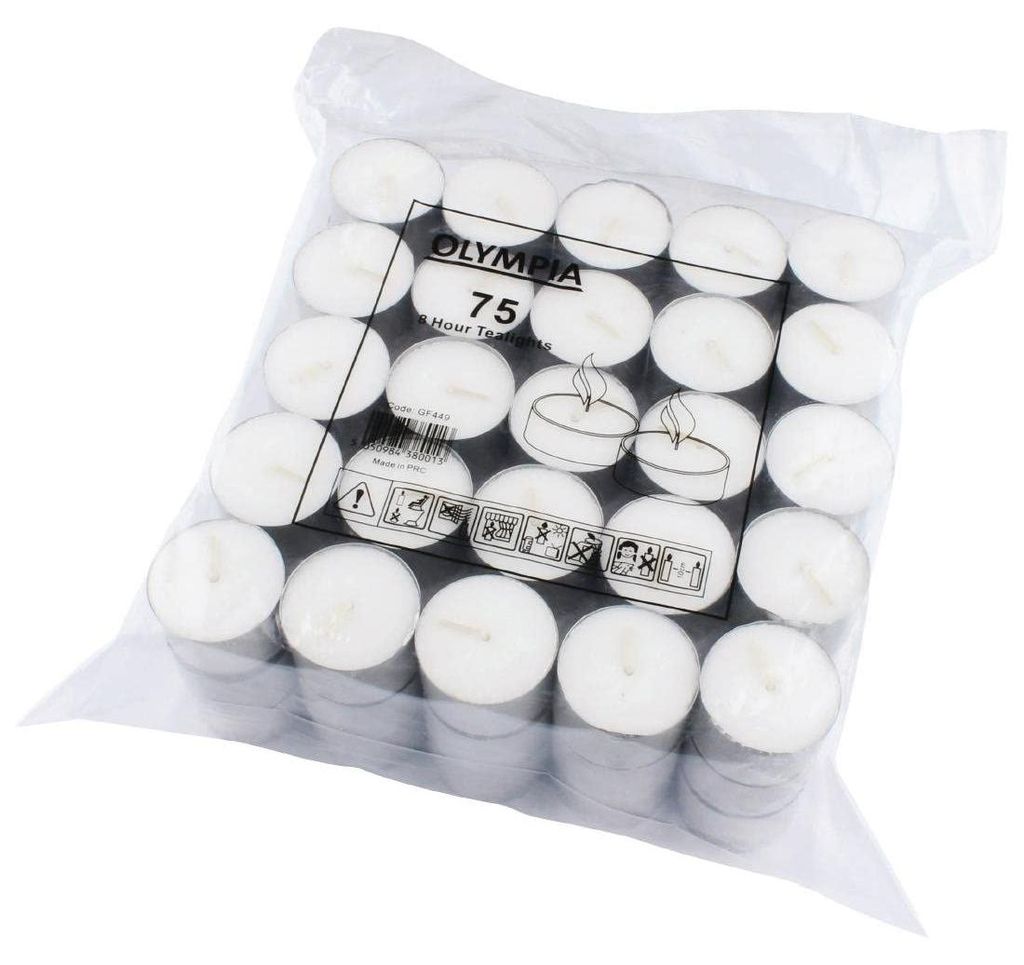 Bougies chauffe-plat Olympia 8 heures. Image du produit 
