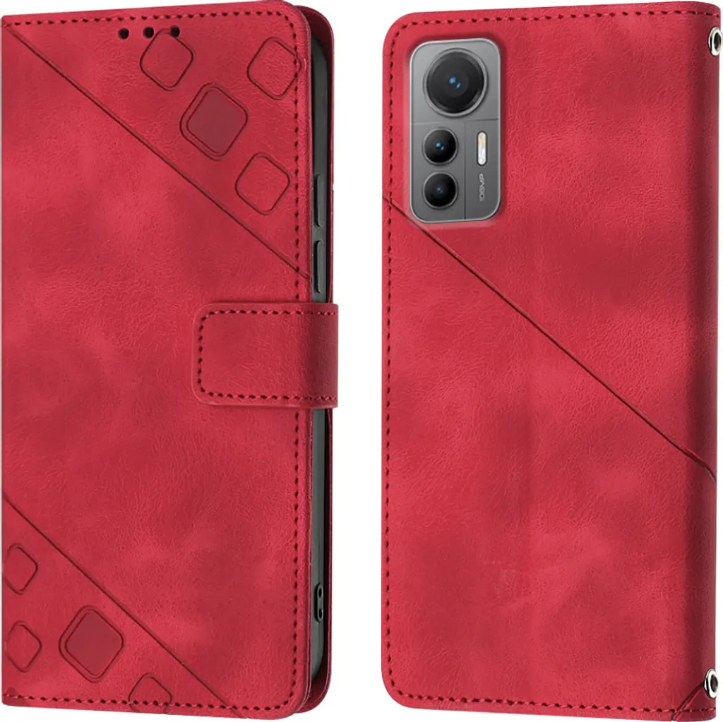 Cover per Xiaomi 12 Lite, Ultra Sottile Custodia Premium Pelle