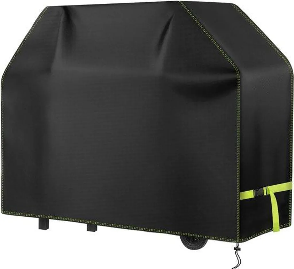 Housse Barbecue Imperméable 152cm avec Revêtement Anti-Abrasion 420D