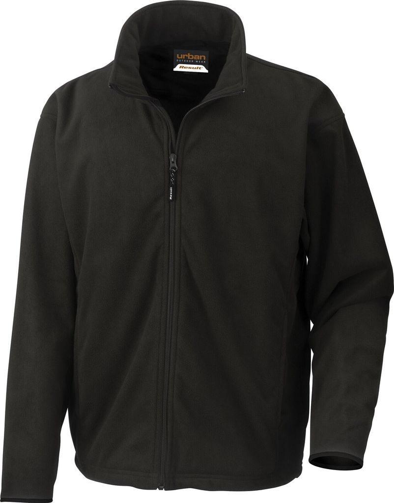 Result - "Urban Extreme Climate Stopper" Fleecejacke für Herren/Damen Uni PC6669 (L) (Schwarz)