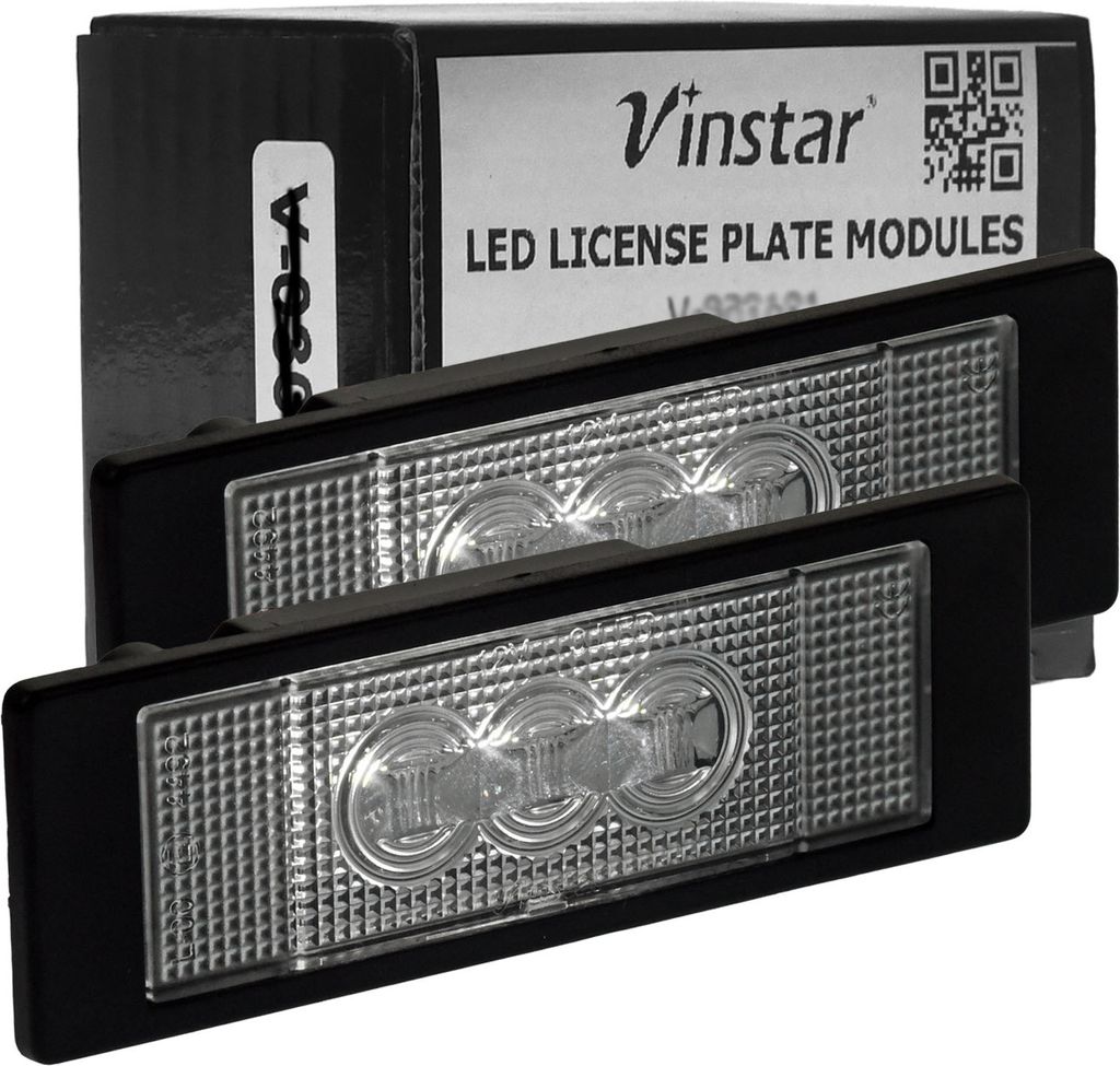 Vinstar LED Kennzeichenbeleuchtung HIGH Power kompatibel mit E81 E87 F20 E63 E64 F12 F13 F06 E85 E86 F06 GC E86 Z4 M