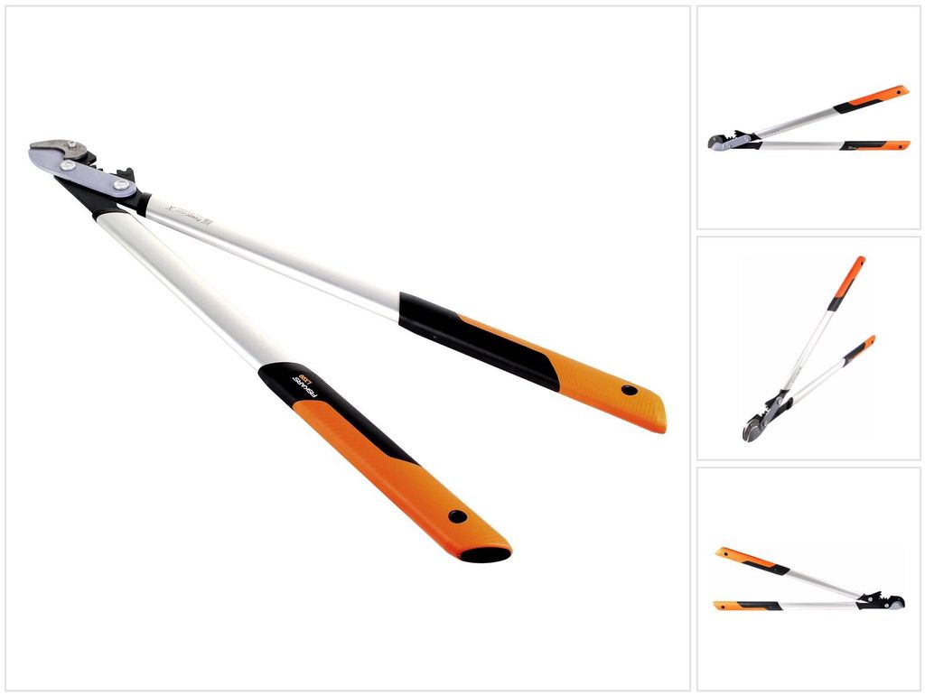 Sekator kowadełkowy Fiskars PowerGearX, 80 cm Zdjęcie produktu 