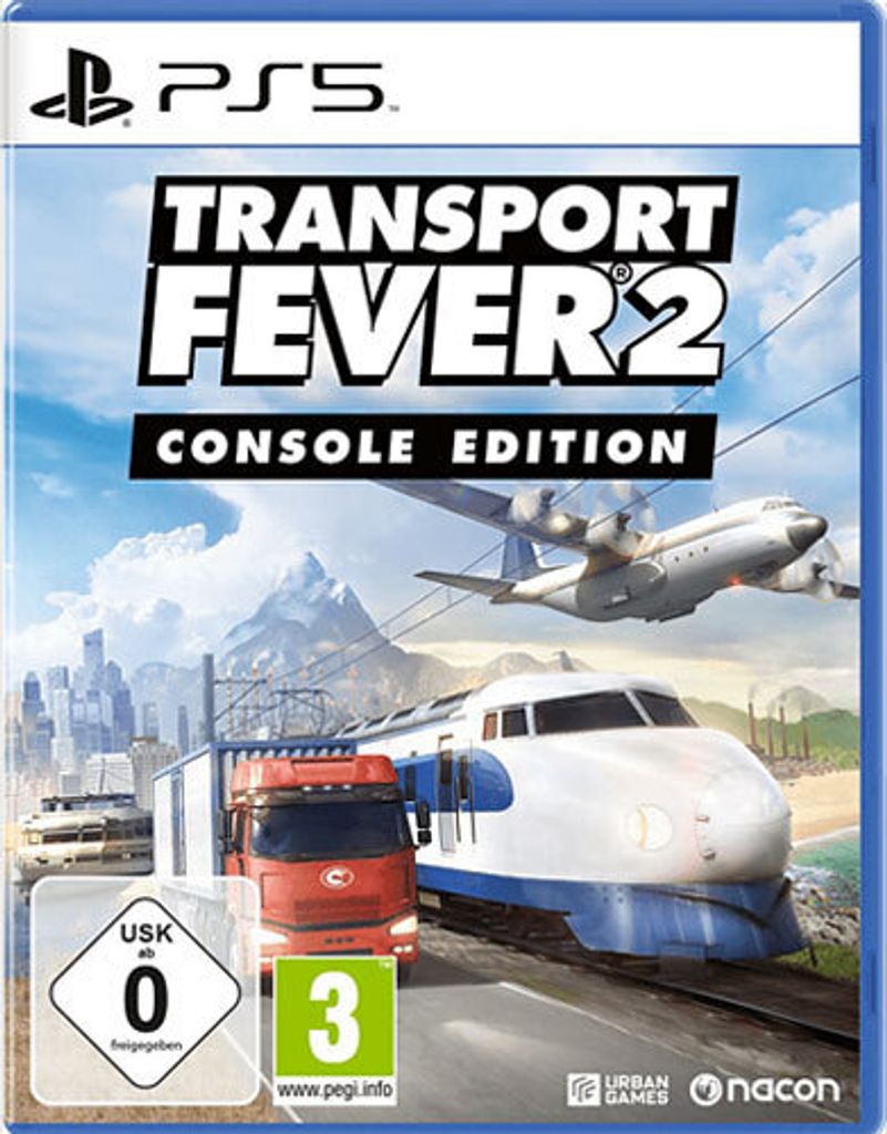 NACON Transport Fever 2, Playstation 4/Playstation 5 Produktbild 