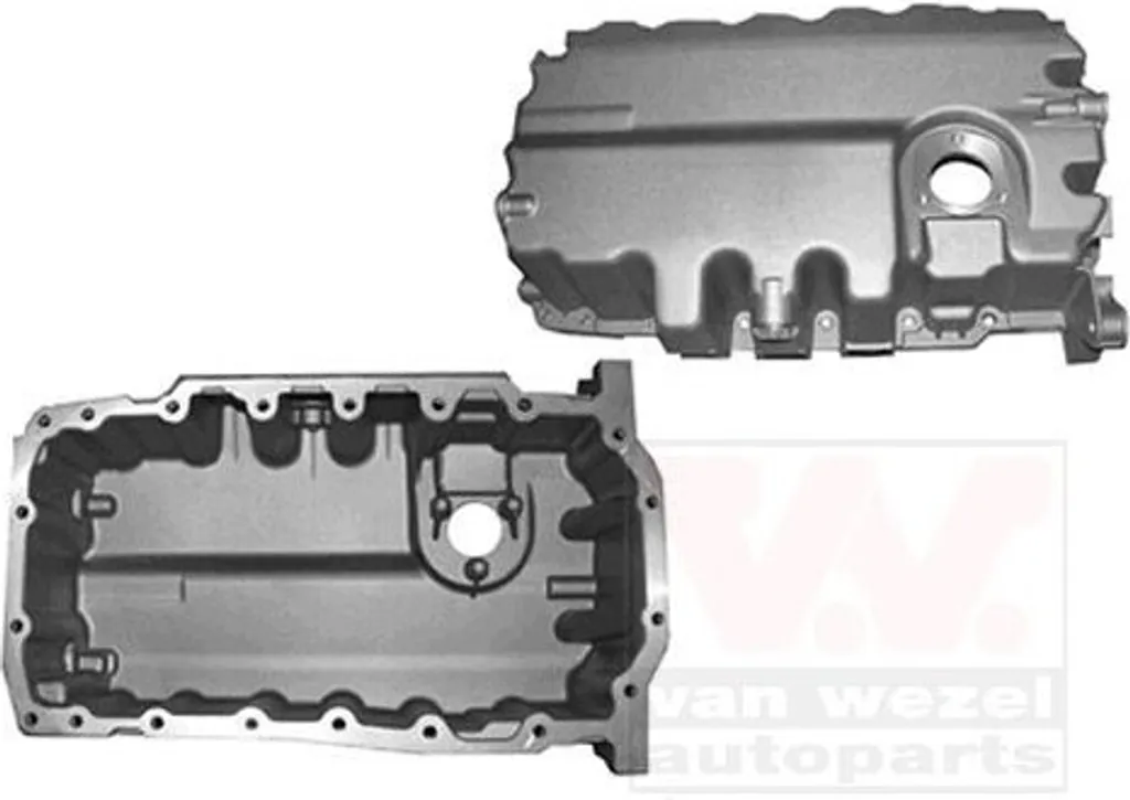 Carter d'huile moteur VAN WEZEL compatible Skoda Fabia II et Caddy