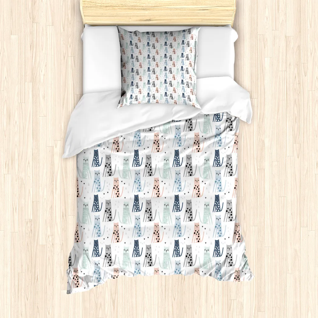 Set Letto Singolo Leopard Antiacaro ABAKUHAUS: Igiene e Colore