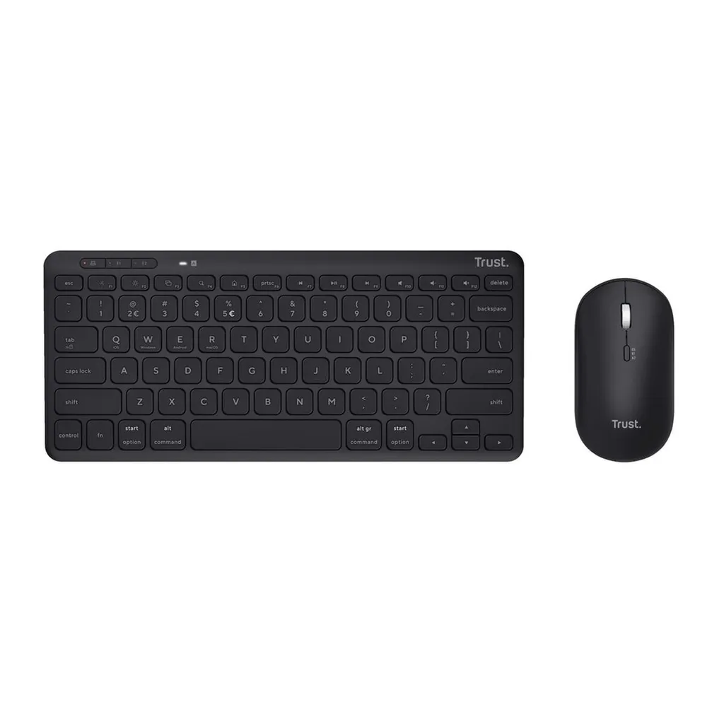 Pack Trust Lyra WL Clavier Souris Multi-dispositif Sans Fil Rechargeable - 6