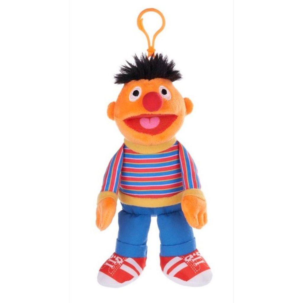 Ernie Plüschtier 20 cm mit Clip – weiches Kuscheltier, Produktbild 