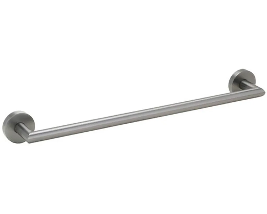 Porte-serviettes mural Bemeta GRAPHIT 450 mm gris mat pour salle de bain