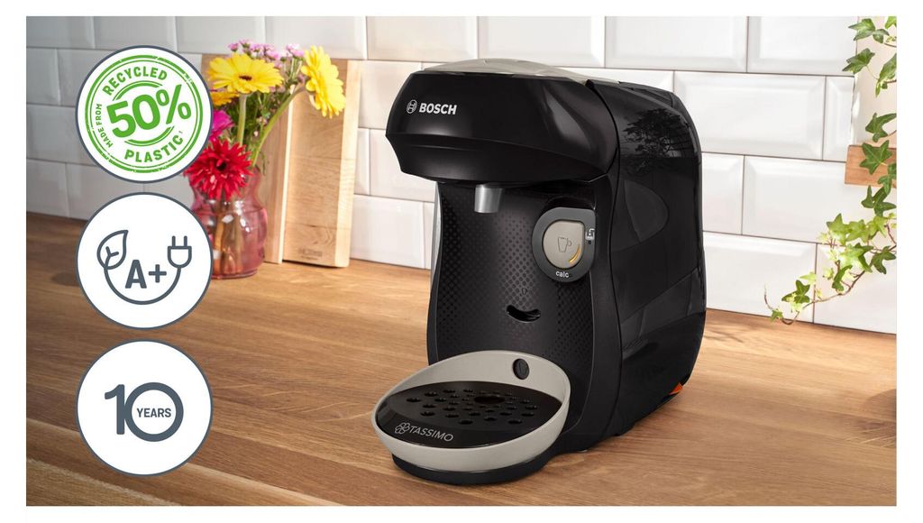 Caffettiera Capsule Bosch Tassimo Happy TAS109E 0,7 L 1400 W Beige Nero Automatica