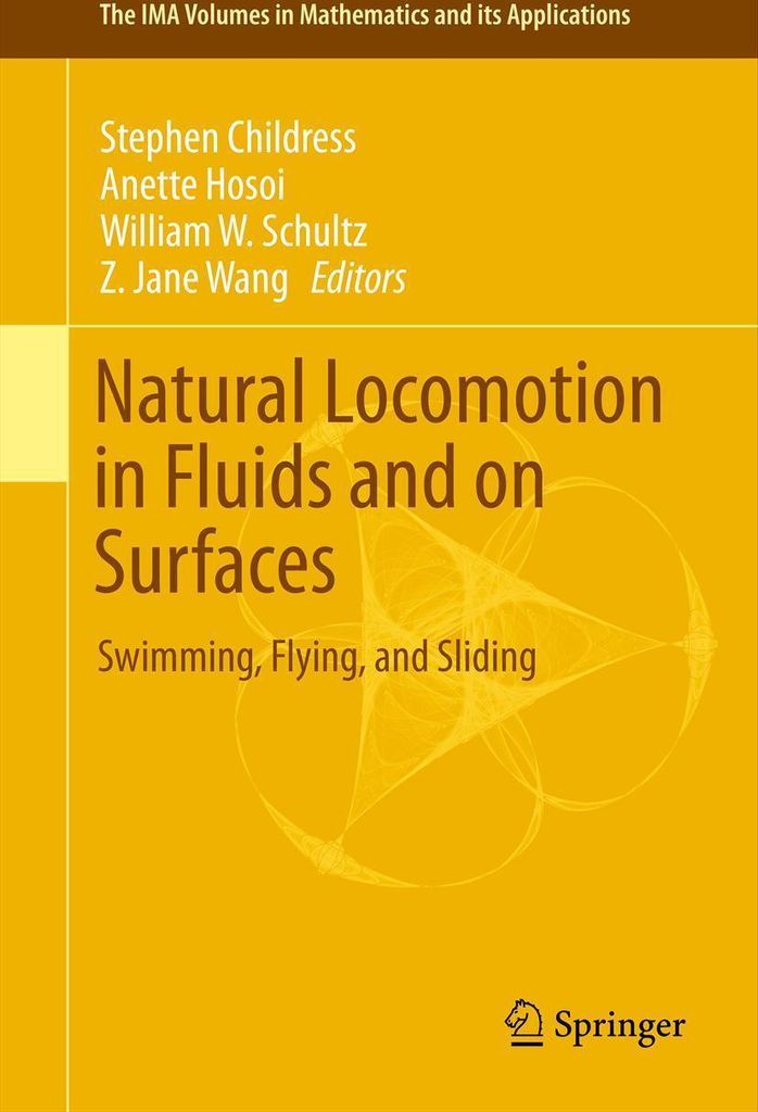 Natural Locomotion in Fluids and on Surfaces