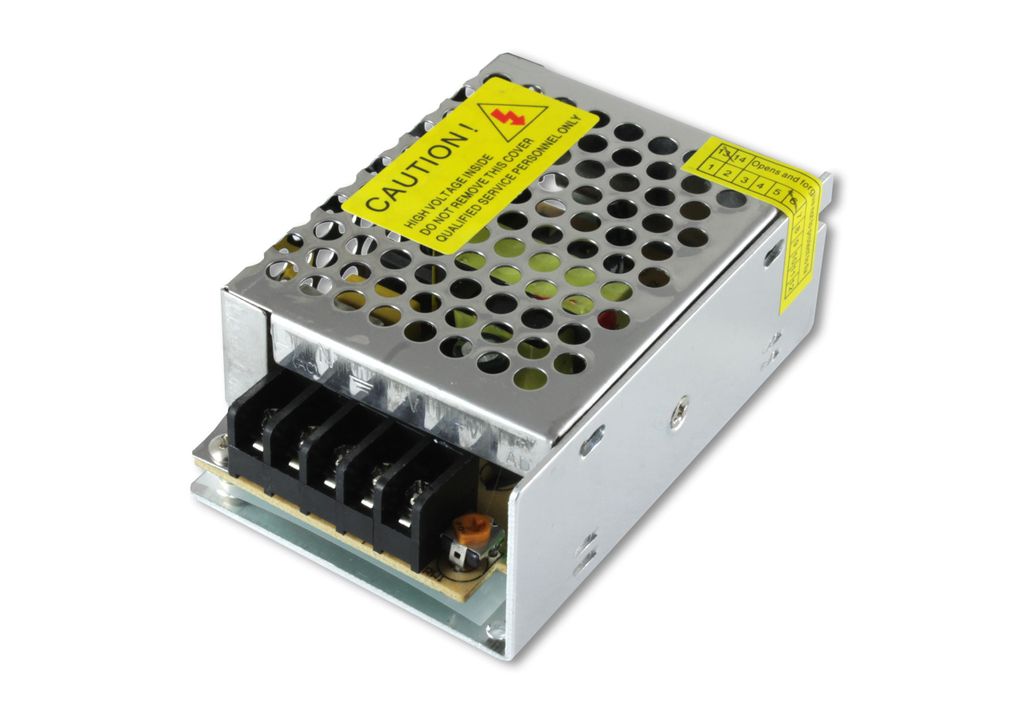 MasterLED LED Trafo 12V DC 25W 2,1A Schaltnetzteil IP20 Transformator Treiber für LED Streifen und CCTV