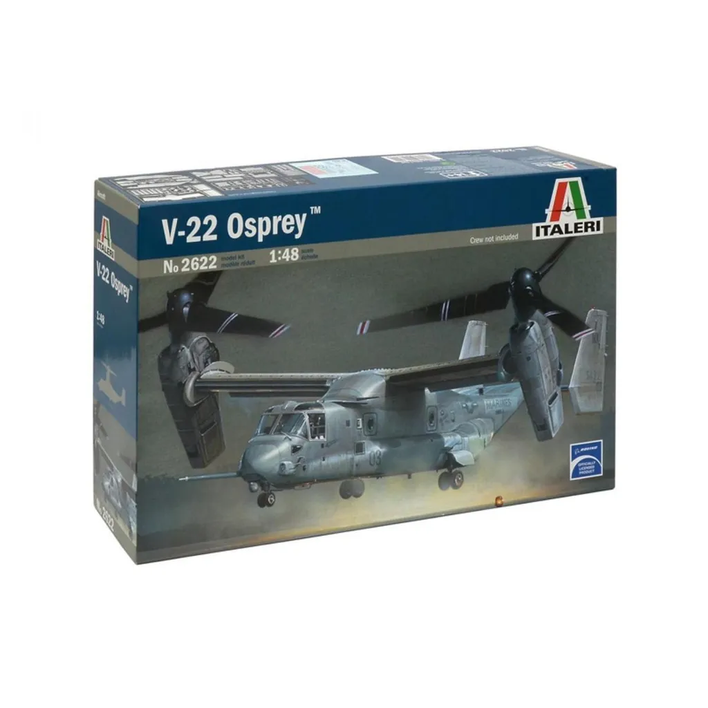 V-22 Osprey Italeri 1/48 avec Rotors Basculants et Détails Précis - 2