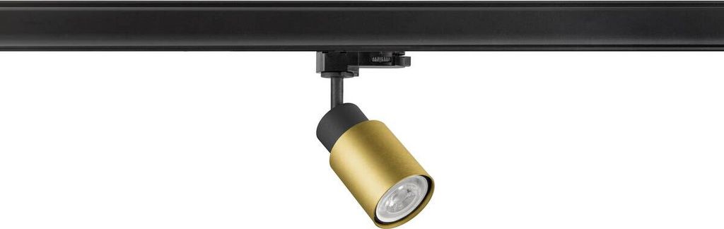 SLV PURI 2.0 Tube, 3 Spot, GU10, 1x max. 6W, schwarz / gold 1008267