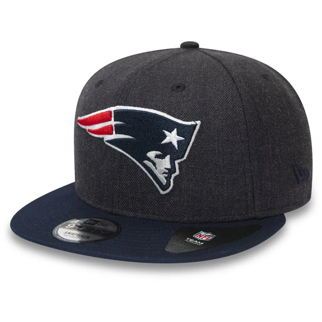 New Era 9Fifty New England Patriots Heather - Cappello NFL Resistente