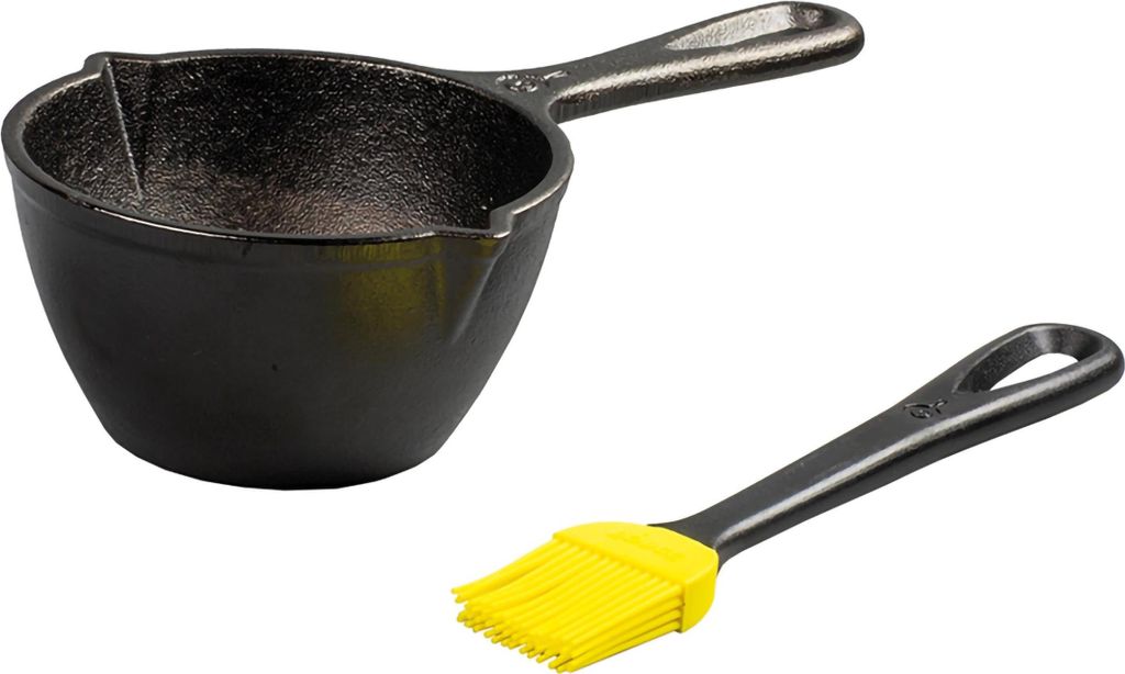 Kochtopf mit Silikonpinsel / Lodge Produktbild 