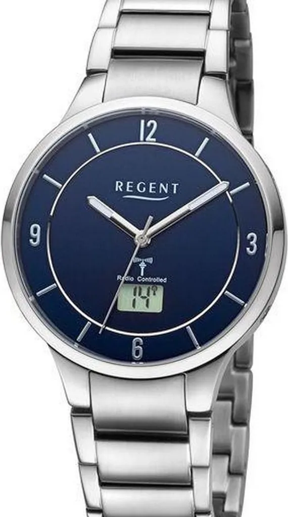 Montre Classique pour Homme Regent FR-290 Analogique en Métal Argenté
