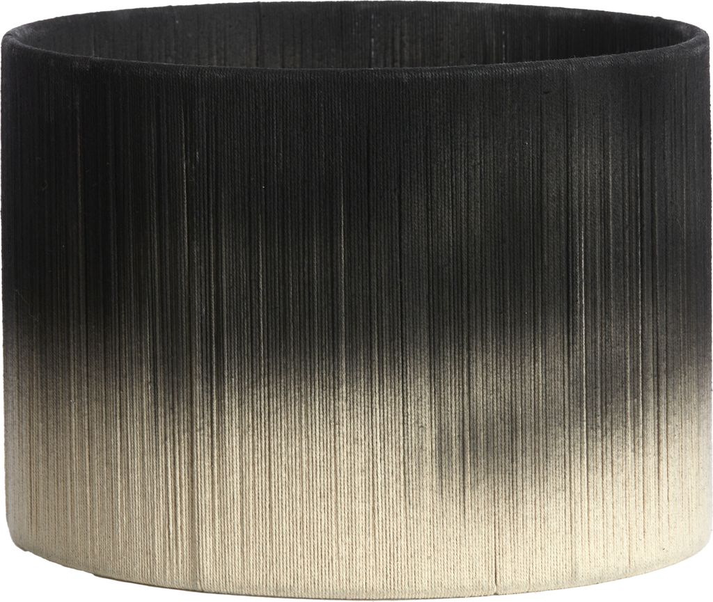 Light & Living - Lampenschirm TOSSA - Ø35x25cm - Schwarz Produktbild 