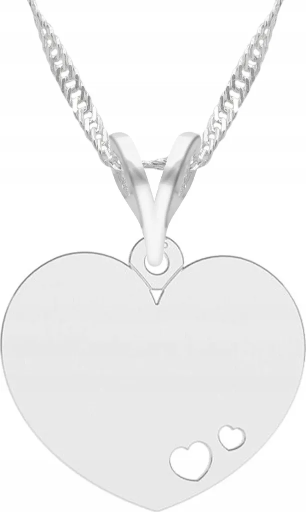 Collana in argento con cuore Heart Love Love SILVER 925