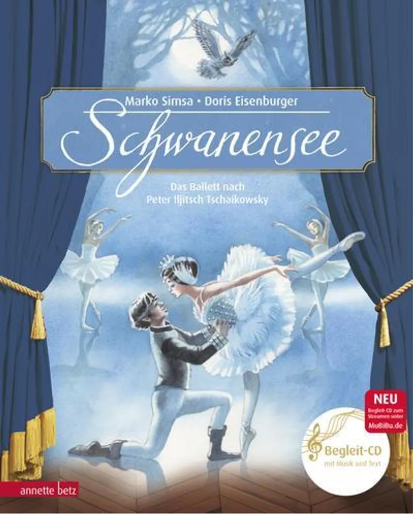 Livre Musical Le Lac des Cygnes : Album Relié avec Streaming et CD