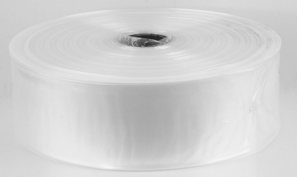 Lager LDPE-Schlauchfolie 1000m transparent Folienschlauch Endlosschlauch