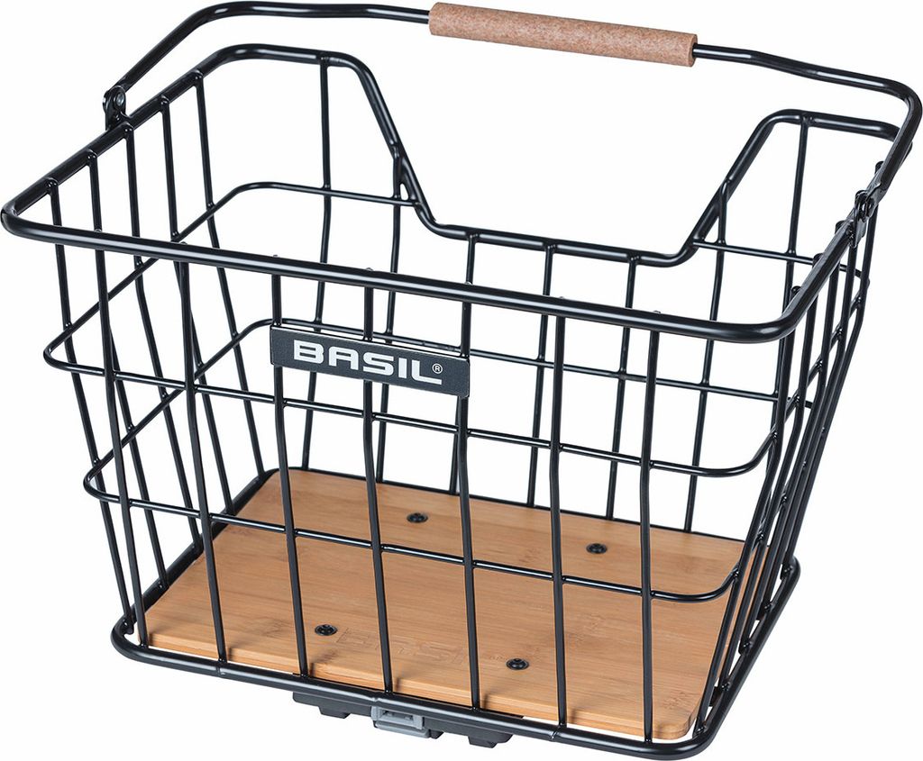 fahrradkorb Nordland MIK 23 Liter Stahl schwarz Produktbild 2