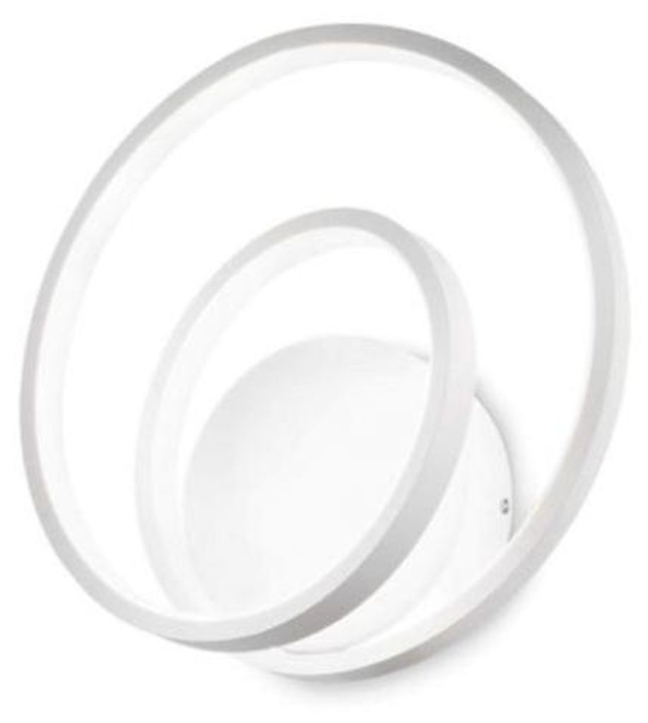 Ideal Lux 342221 OZ Wandleuchte LED 26W 2450/1290lm 2700K weiß EIN-AUS