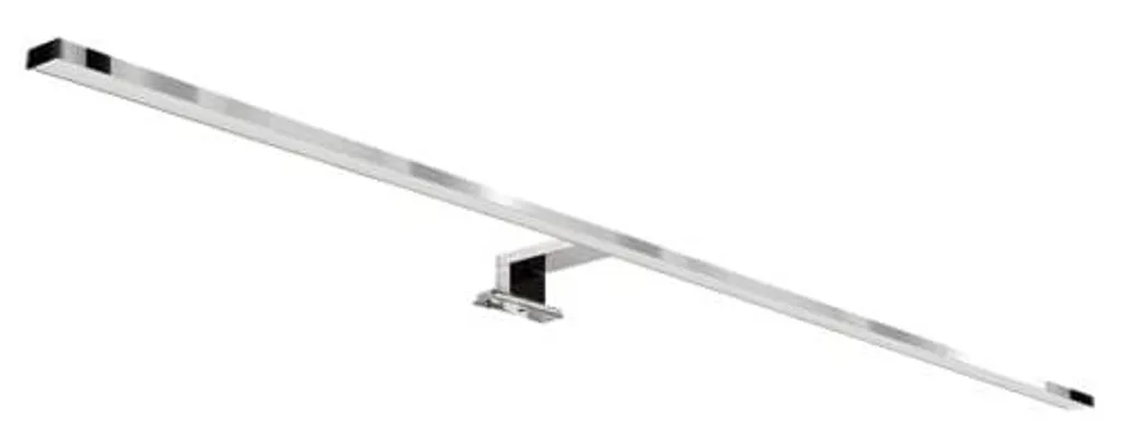 Éclairage miroir LED 15W 4000K Roxana Chrome IP44 étanche et puissant