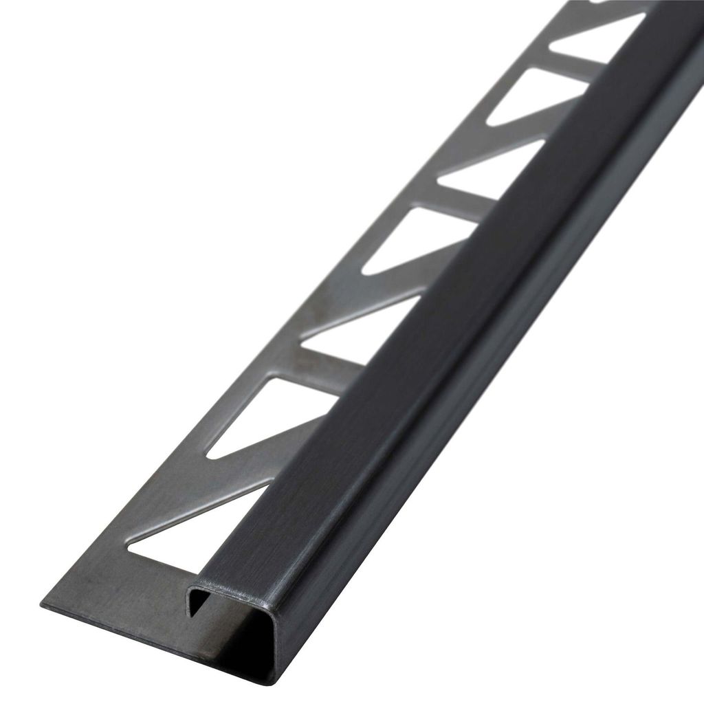 Dalsys Fliesenschiene Eckprofil 2,5m x 10mm Edelstahl Produktbild 