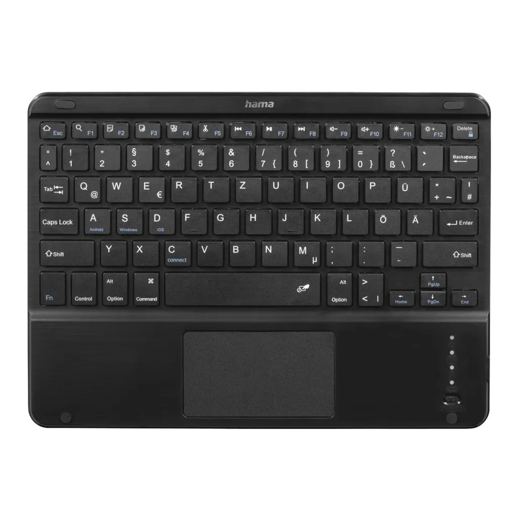 Housse Tablette avec Clavier Universelle 9,5 à 11 Pouces Hama Noire